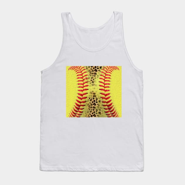 Cheetah softball sport mom Tank Top by 2SUNS